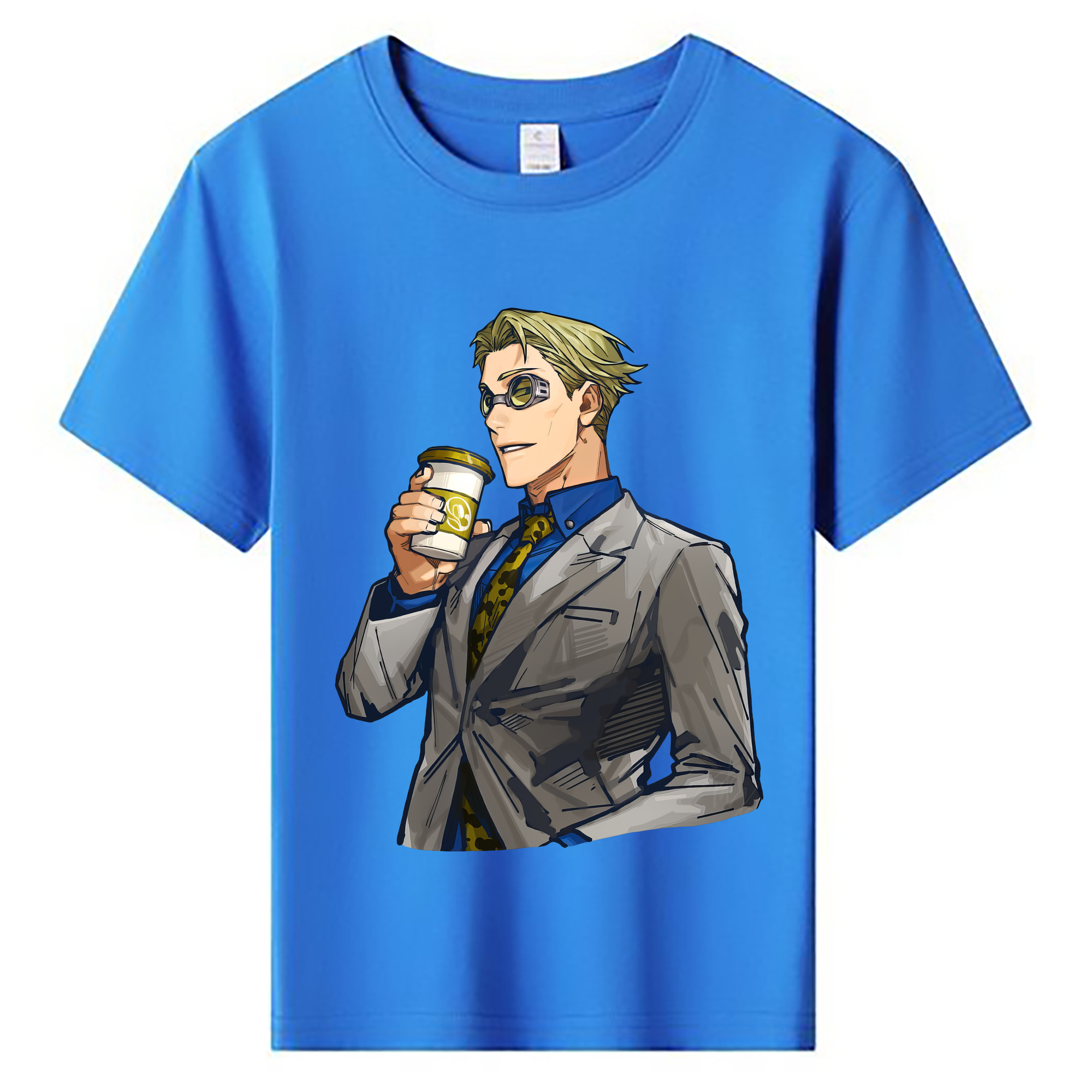 （画像用） 呪術廻戦 Jujutsu Kaisen 綿100％キッズTシャツ（フロントプリント）